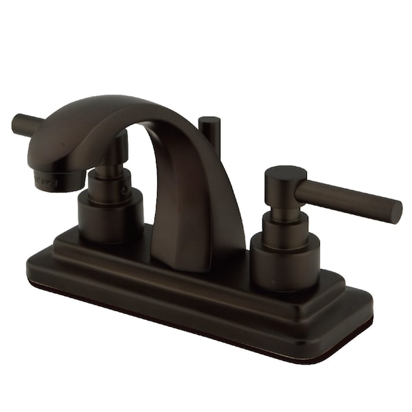 KS4645EL 4" Centerset Bathroom Faucet, Oil Rubbed Bronze